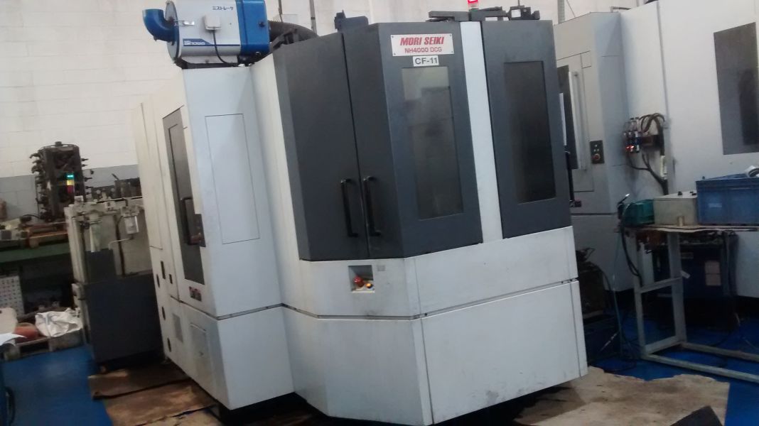 Centro de Usinagem Horizontal MORI SEKI NH 4000 DCG – TRIPLO PALLET