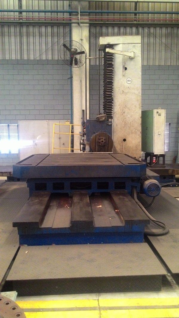 Mandrilhadora Floor Type TOS 100
