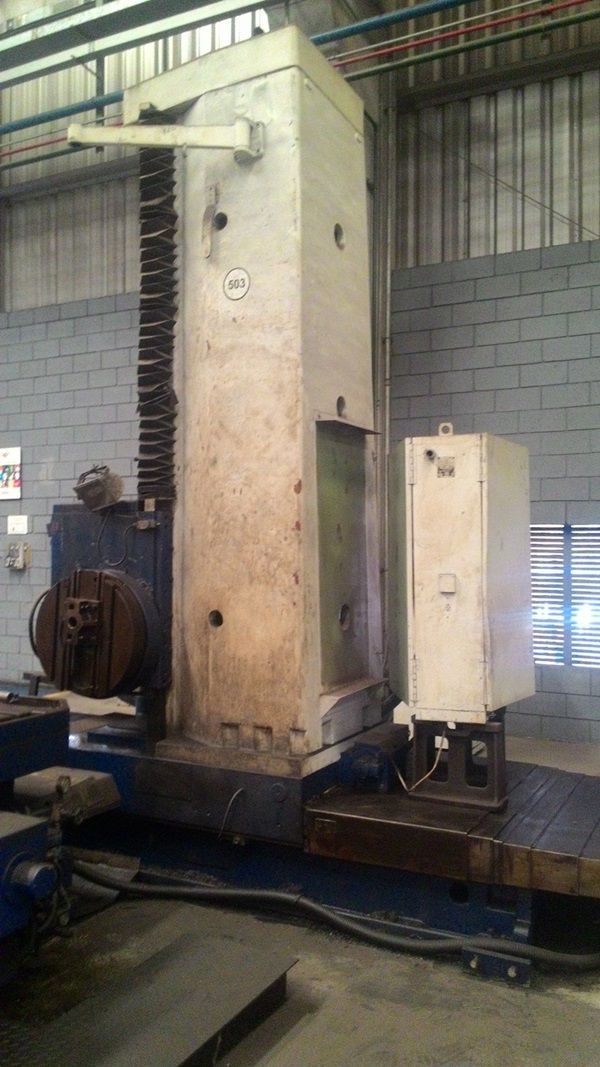 Mandrilhadora Floor Type TOS 100