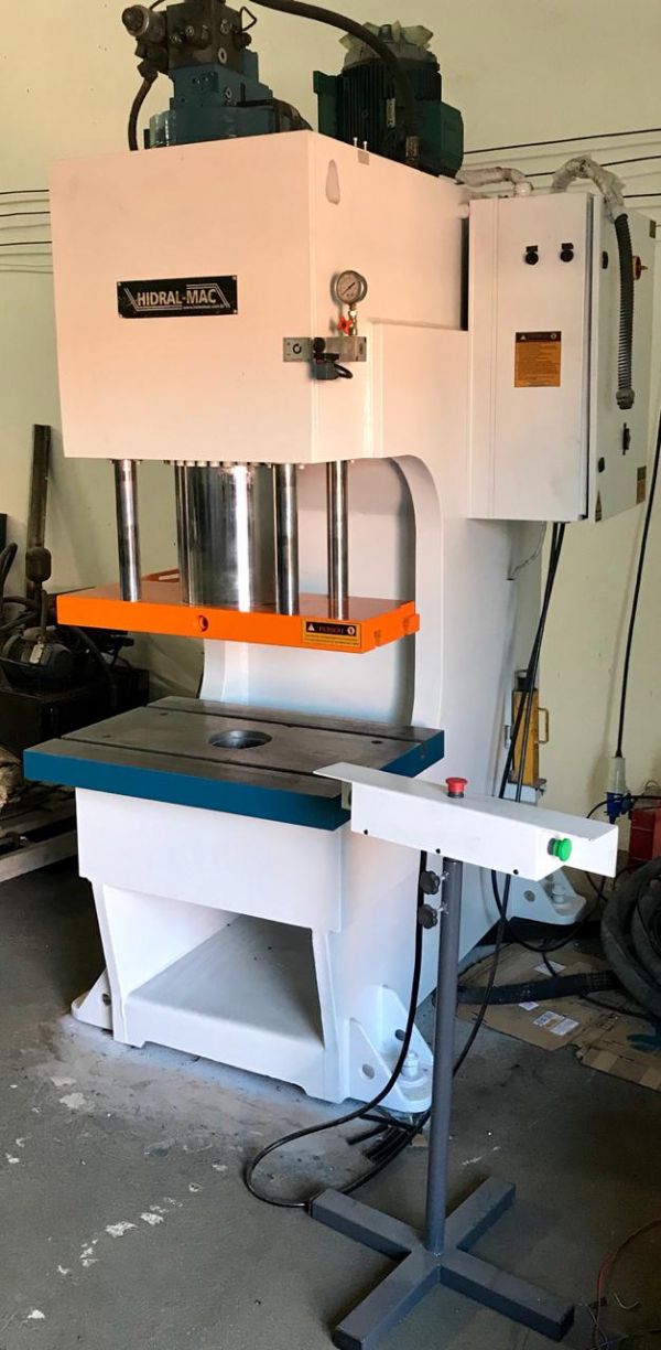 Prensa tipo C HIDRAL-MAC HMP 100 toneladas