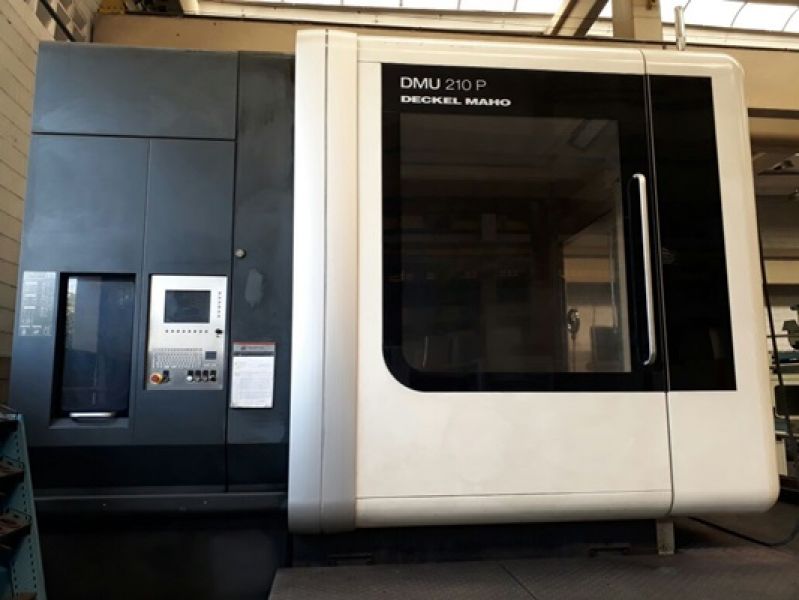 Centro de Usinagem Vertical DMG DECKEL-MAHO DMU-210P 5 eixos