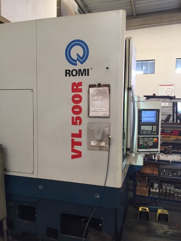 Torno Vertical CNC ROMI VTL500R