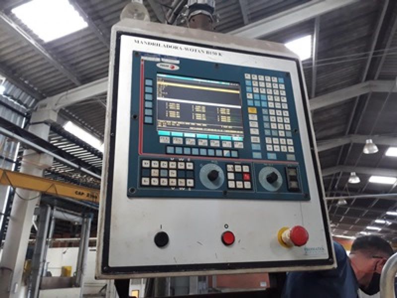 Mandrilhadora CNC FLOOR-TYPE WOTAN B-150K