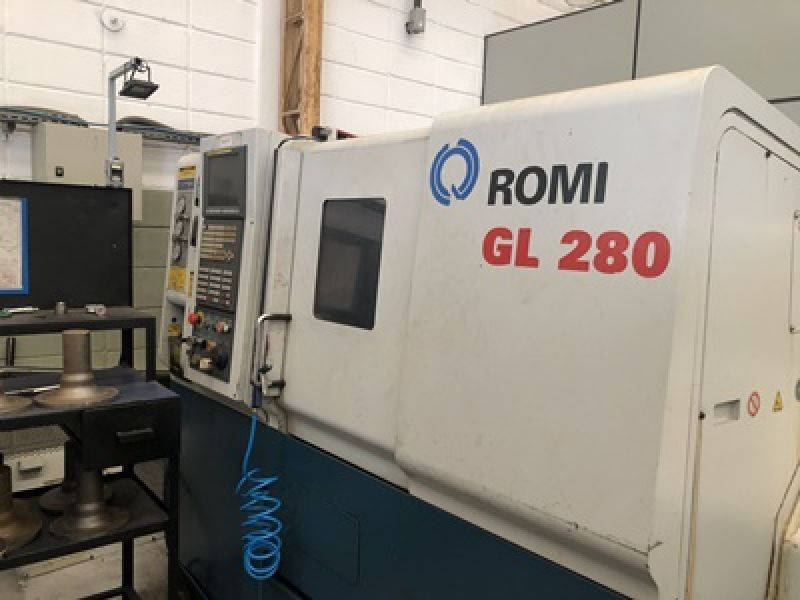 Torno CNC ROMI GL280