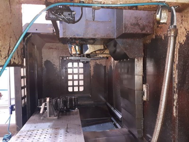 Centro de Usinagem Vertical Duplo Pallet KIA CENTER V25
