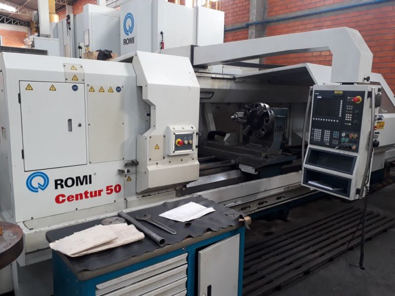 Torno CNC ROMI CENTUR 50B