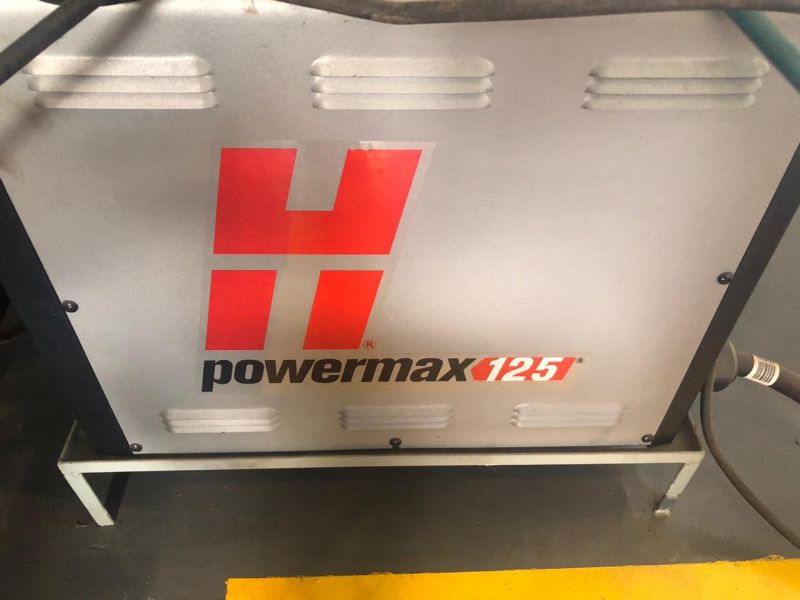 Corte a Plasma Maximus 15000x3000 com fonte Hypertherm PMX125A