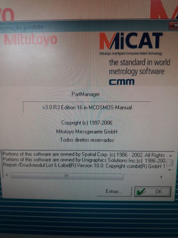 Tridimensional MITUTOYO CRYSTA-PLUS M-574