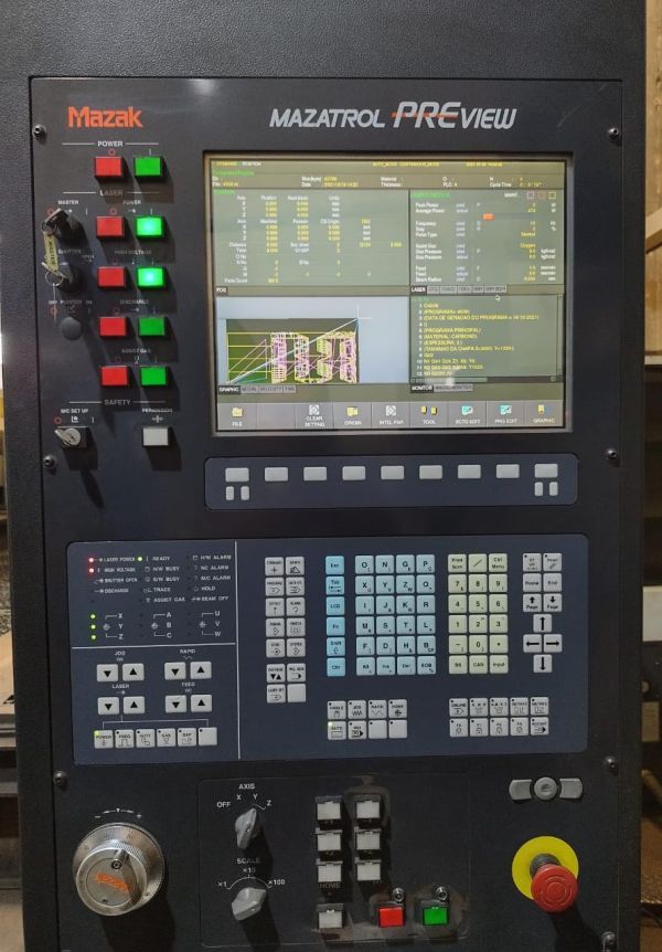 Corte a Laser MAZAK HYPERGEAR 510 CHAMPION