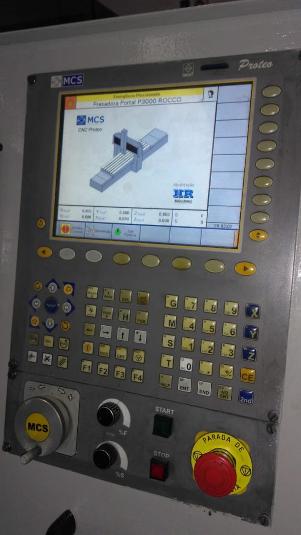 Fresadora CNC Portal ROCCO ROCCOMATIC P-3000