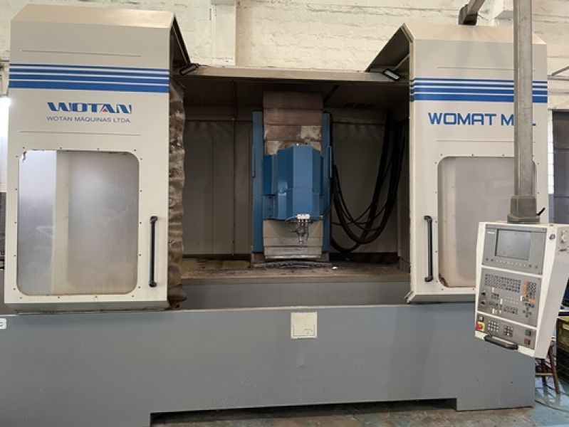 Fresadora CNC Floor-Type (Banco Fixo) WOTAN WOMAT M2L