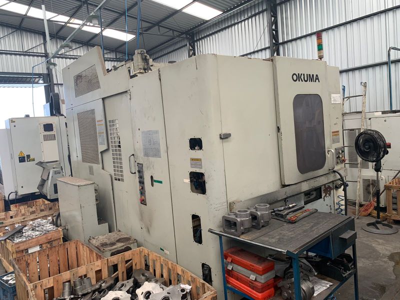 Centro de Usinagem Horizontal OKUMA MX-40HA