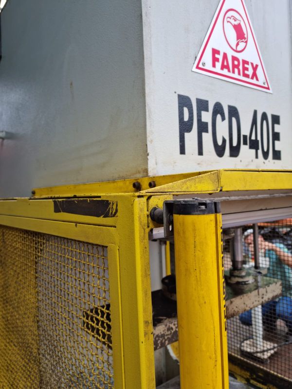 Prensa Hidráulica Tipo C FAREX PFC-40 DUPLO
