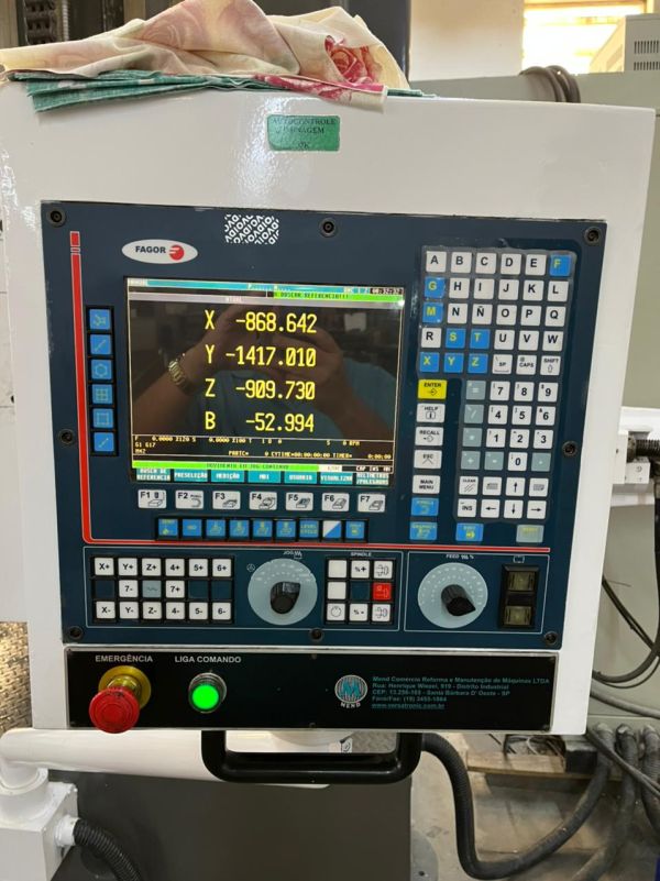 Mandrilhadora CNC SHARMAN 