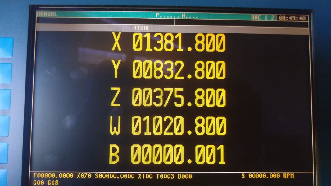 Mandrilhadora CNC ZOCCA MFZ-80CNC