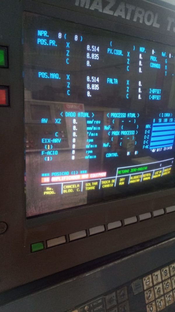 Torno CNC MAZAK SQT 18
