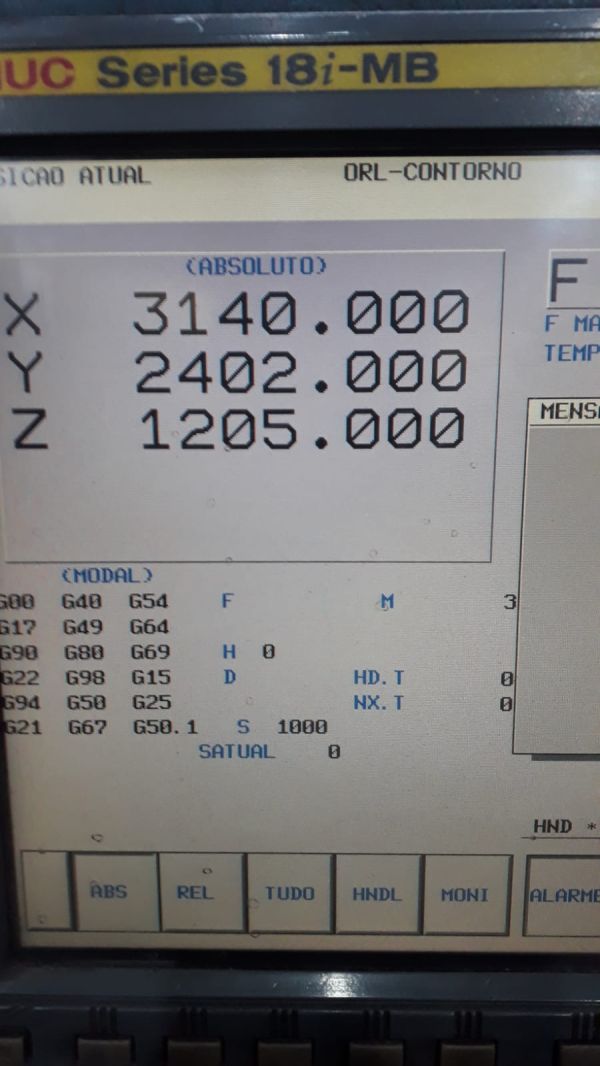 Fresadora Portal CNC FEELER FV-3224