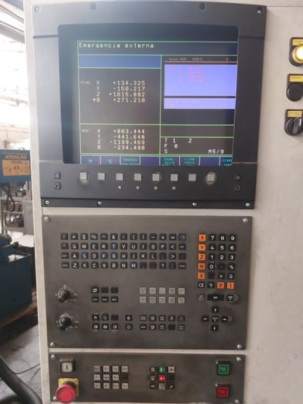 Mandrilhadora CNC WOTAN B105M
