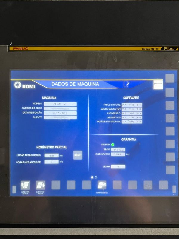 Torno CNC ROMI GL300M