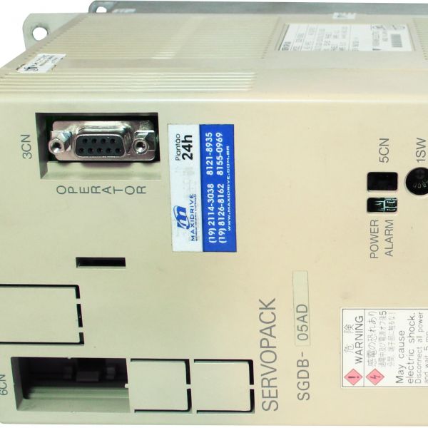 Acionamento Yaskawa Servopack SGDB-05AD