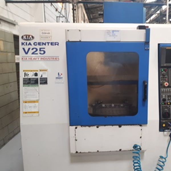 Centro de Usinagem Vertical Duplo Pallet KIA CENTER V25