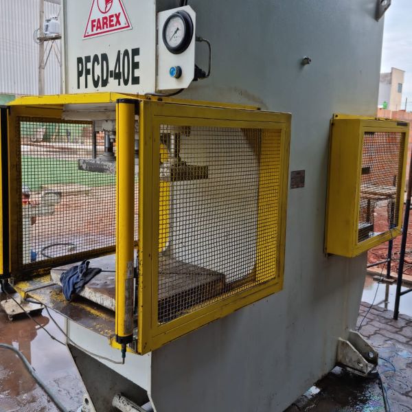 Prensa Hidráulica Tipo C FAREX PFC-40 DUPLO